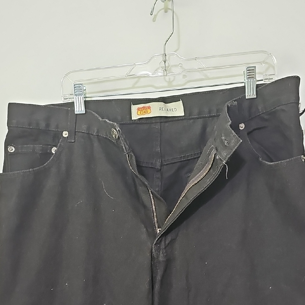 GB Relaxed Black Jeans